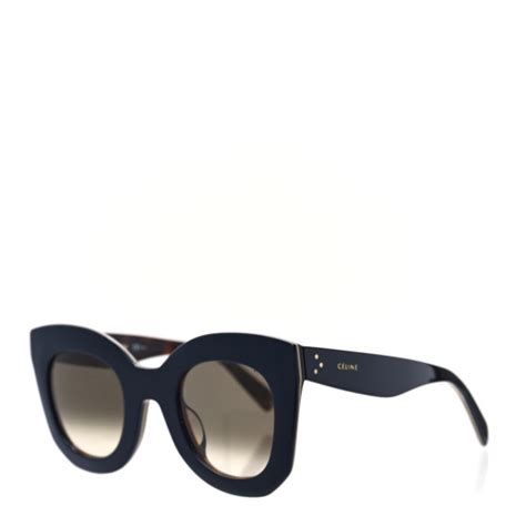 celine sunglasses havana blue|Celine 41098 F/S 0QLT Havana Blue Blue Sunglasses.